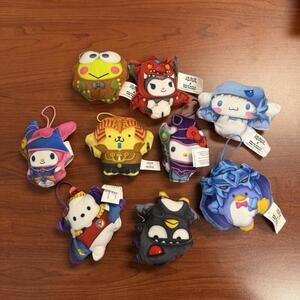 2024 McDonalds Happy Meal Toy Plush YU-GI-OH Hello Kitty Complete Set Of 9